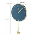 thumbnail image 2 of Horloge de Balançoire Simple Silencieux, Horloge, Élégant Précis pour, 2 of 7