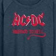 thumbnail image 3 of ACDC - Highway To Hell - Women's Lightweight French Terry Long Sleeve Shirt, 3 of 5
