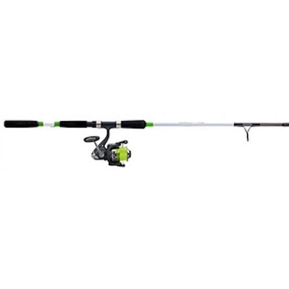 Lew's Cat Daddy Spinning Reel and Fishing Rod Combo, Size 60 Reel, Black/Green