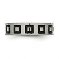 thumbnail image 3 of Titanium Polished Black Enamel Squares 6mm Flat Band, 3 of 7