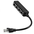 thumbnail image 2 of RJ45 Ethernet Splitter Network Cable Adapter 1 to 4 RJ45 LAN Ethernet Connector Adapter for Network Extension, 2 of 6