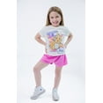 thumbnail image 2 of Barbie T-Shirt and Mesh Shorts Outfit Set Toddler to Big Kid, 2 of 5