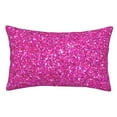 thumbnail image 1 of Fotbe Rose Red Glitter Funda de Almohada Decorativa Estilo Occidental, Lujo en Algodón, Fundas para Almohadas King, Cojín Estampado para Decoración del Hogar-20"x30", 1 of 6