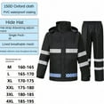 thumbnail image 1 of Two sets Reflective Raincoat Rain Pants Suit Duty Split Raincoat Sanitation Workers Labor Protection Outdoor Raincoat, 1 of 1