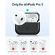 thumbnail image 2 of Funda para AirPods Pro 3 ESR MagSafe con protección contra caídas, color negro, 2 of 9