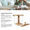thumbnail image 3 of Hook Ring Game, Handmade Adults Hook Ring Game  For Bars Black, 3 of 8