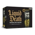 thumbnail image 4 of Liquid Death, Sparkling Mountain Water, 8-Pack (19.2oz Cans), Real Mountain Source, Infinitely Recyclable Ice-Cold Cans, 4 of 6