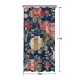 thumbnail image 5 of Pioneer Flower Floral Print Pattern Shower Curtain 36"x72" ,Bathroom Decorative Shower Curtains Set with 12 Hooks,Modern Waterproof Washable Shower Curtain, 5 of 6