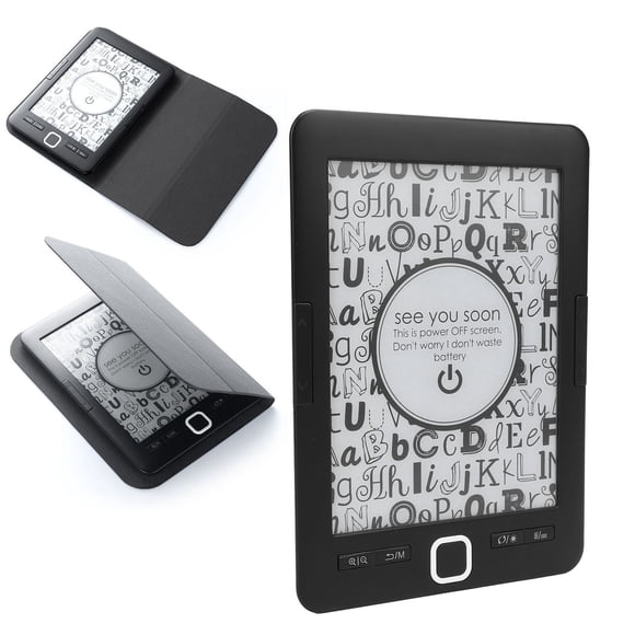 Lector de biblioteca eléctricos, reduzca la fusión ocular 1024 x 758 de 6 Pulgadas tinta pantalla de lector de lectura de biblioteca desestacado para el hogar para viajar