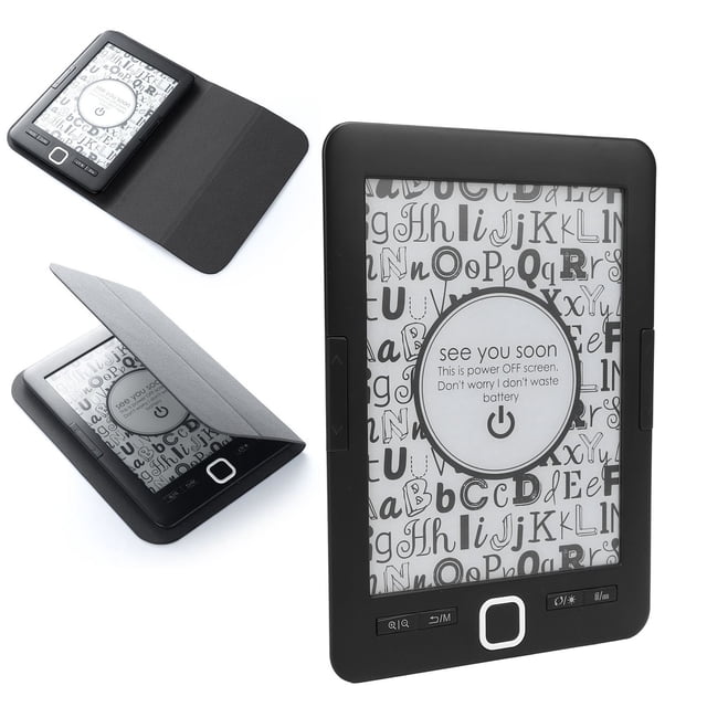 Lector de biblioteca eléctricos, reduzca la fusión ocular 1024 x 758 de 6 Pulgadas tinta pantalla de lector de lectura de biblioteca desestacado para el hogar para viajar