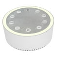 thumbnail image 4 of Máquina de con luz nocturna y 6 efectos de sonido relajantes, altavoz Bluetooth, máquina de sonido para oficina, escritorio, guardería,, 4 of 8