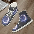 thumbnail image 5 of Wismoutput Dragonfly Printed High-top Sneakers for Men Boys Comfortable Minimalist Barefoot Shoes Size 5.5-14, 5 of 7