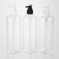 thumbnail image 3 of Yingyy Empty Plastic Shampoo Conditioner Pump Bottle Refillable Dispenser 500ml White, 3 of 9