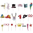 thumbnail image 1 of 20 Piezas Photo Booth Props Niños Birthday Party Mask Photobooth Props, 1 of 8