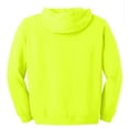 thumbnail image 2 of Full-Zip Hooded Sweatshirt - MH - Safety Green MH18600SA L, 2 of 2
