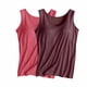 thumbnail image 1 of Camisola de manga corta para mujer con almohadilla para el pecho, sin aros de acero, ropa interior para yoga, pijamas deportivos para mujer, 1 of 2