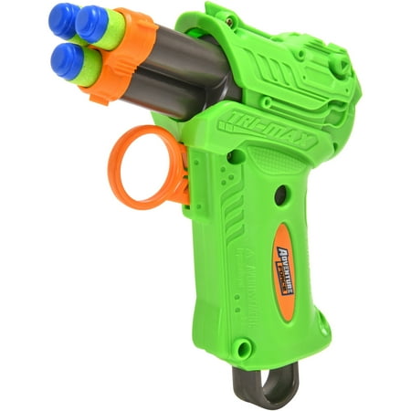 Adventure Force Tri-Max Auto-Advance Rotating Barrel Blaster, Green