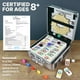thumbnail image 4 of Juego de dominó Mexican Train Queensell Double 18 con funda, 4 of 8