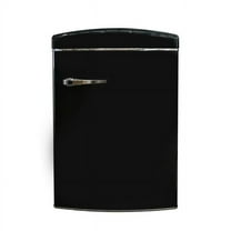 Conserv 3.2 cu. ft. Retro Convertible Refrigerator-Freezer Frost Free in Black