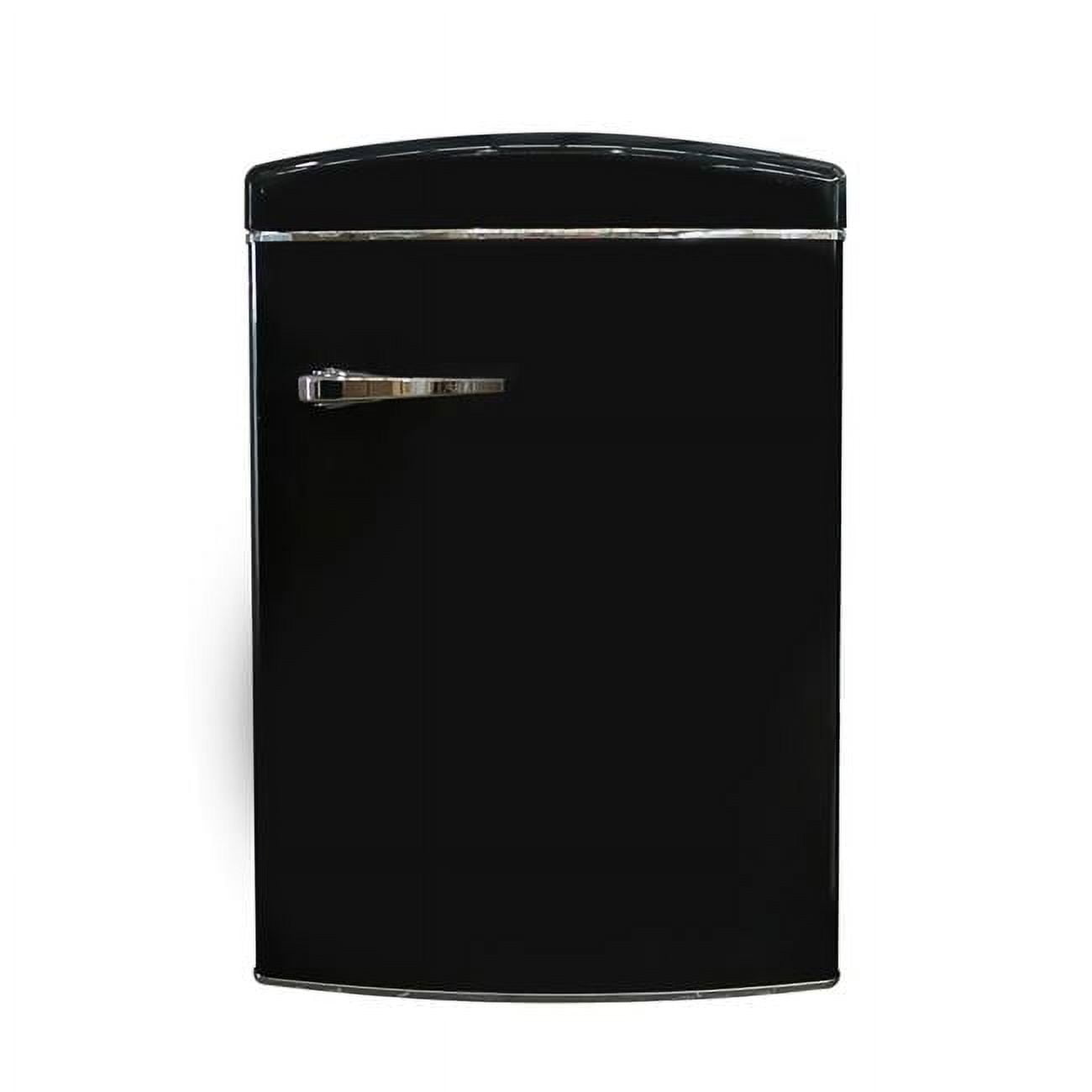 Conserv 3.2 cu. ft. Retro Convertible Refrigerator-Freezer Frost Free in Black