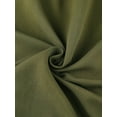 thumbnail image 3 of INSPIRE CHIC Vestido Camisero Para Mujer Con Cuello Vuelto Y Lazo En La Cintura Con Botones Ejercito verde S, 3 of 5