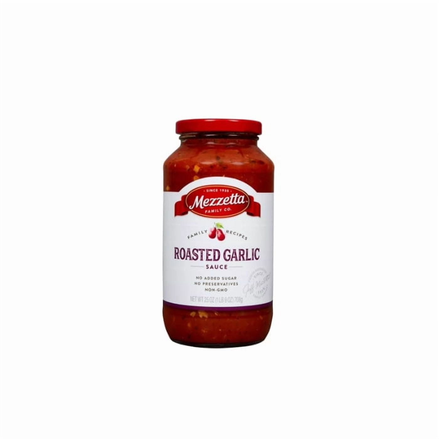 Mezzetta Family Recipes Roasted Garlic Sauce 25 oz Jar