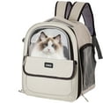 thumbnail image 3 of Cat Backpack Carrier for Small Pets up to 20 lbs – Dog Backpack Carrier with Bubble Window, Ventilated Mesh Sides, Adjustable Straps – Pet Backpack, Cat Bag Carrier, Cat Travel Bag, Puppy Carrier Bag, 3 of 8
