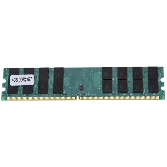 DDR2 4GB RAM, DDR2 4GB 667Mhz Module de Mémoire de Transmission Sans Perte, 240pin Grande Capacité RAM DDR2 Conçu