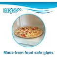 thumbnail image 5 of HQRP 15" Glass Turntable Tray Compatible with Panasonic A06014A00AP F06014W00AP NN-H724BF NN-L731BF NN-S742BF NN-SN756B NN-T763SF Microwave Oven Cooking Plate 15-inch 380mm AO6O14AOOAP FO6O14WPPAP, 5 of 7