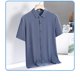 thumbnail image 4 of Mangas de Protección Solar Camisa de Seda de Hielo Ropa de Trabajo Upf 50 + Delgada Suelta Transpirable de Manga Corta, 4 of 4