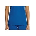 thumbnail image 4 of ELEMENTS BY ALEXANDERS UNIFORMS Women's EL9105 2-Pocket V-Neck Four Way Stretch Scrub Top Royal Blue Large, 4 of 4