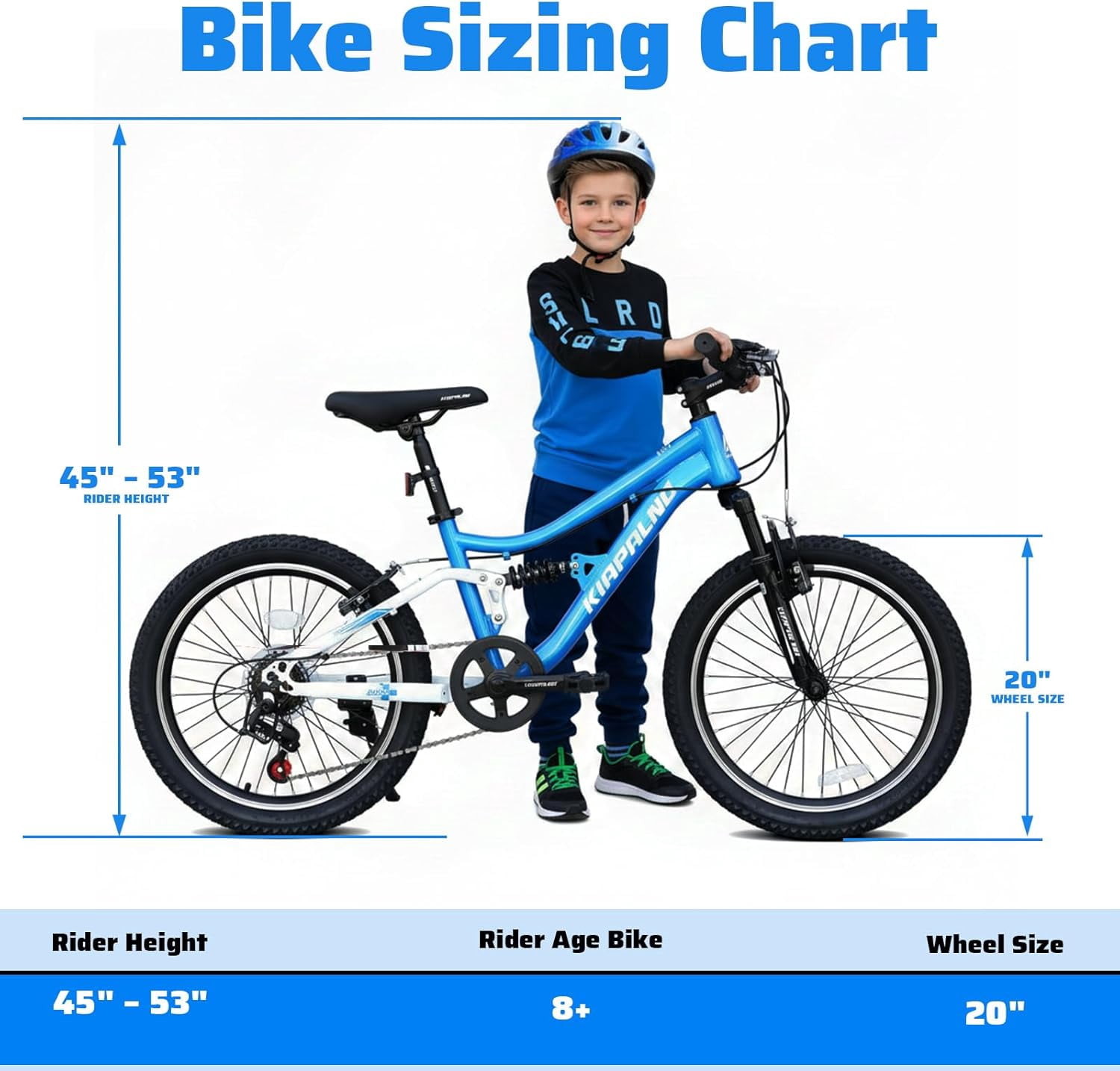 Ambifirner 20 Inch Bike with Training Wheels Single Speed, Adjustable Seat for Growing Riders, Dual Coaster & V-Brakes, Full Chain Guard, Easy Assembly (Black)