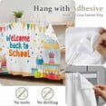 thumbnail image 6 of School Celebrations Cabinet Curtains for Shelves, Modern School Stationery Cheerful Privacy Curtain for Closet Self Adhesive, Dust-Proof Drapes for Closet Storage Room Classroom Doorway, 32"W x 55"L, 6 of 9