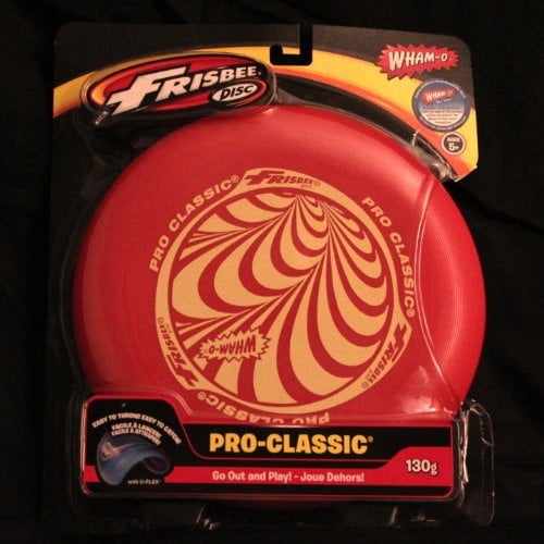 Wham-O Pro Classic Frisbee Disc 130G RED One 
