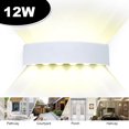 thumbnail image 1 of DEBGFS Modern Waterproof Aluminum Wall Lights Matte Black Hardwired Indoor Outdoor, 1 of 6