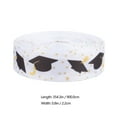 thumbnail image 2 of FENGGUIQU White Decorative Ribbon Roll for Wrapping, Crafts, Floral Arrangements, and Home Decoration Projects, 2 of 8