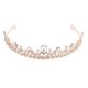 thumbnail image 3 of Women Rhinestone Crown Wedding Headpiece Shiny Alloy Accessory For Party 1Set, 3 of 4