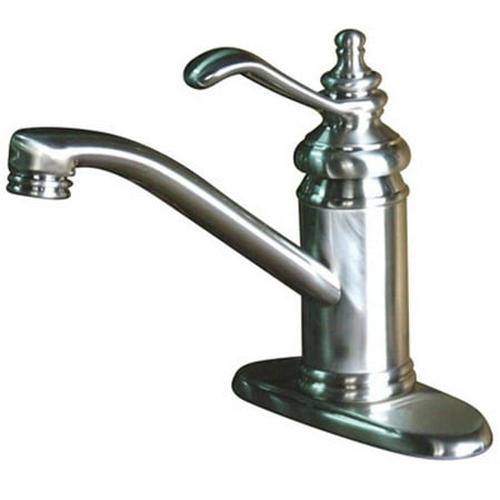 

Danvers 4 in. Centerset Single-Handle High-Arc Bathroom Faucet in Brushed Nickel