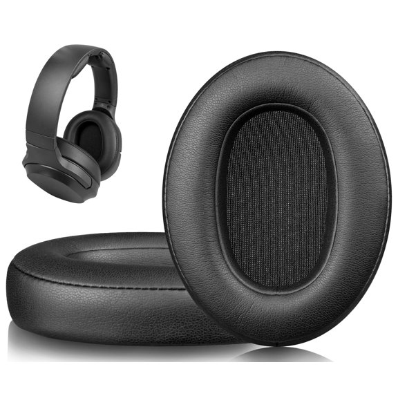 SOULWIT Earpads Compatible with Sony WH-XB900N/WH-CH710N/WH-CH720N/WH-RF400/MDR-RF895RK Headphones, Ear Pads Cushions with Soft Protein Leather, High Density Foam