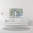 thumbnail image 2 of 17" x 12" Swan Lake by GraphINC - Wall Art Print on Canvas Fabric White, 2 of 3