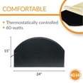 thumbnail image 3 of K&H Pet Products Lectro-Kennel Igloo Style Outdoor Heated Pad Black Medium 15 X 24 Inches, 3 of 8
