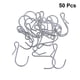 thumbnail image 2 of 50 ganchos de metal en forma de S., 2 of 3