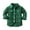 #Green01, variant on Herrnalise Baby Boy Flannel Kids Toddler Flannel Shirt Jacket Plaid Long Sleeve Shacket Baby Boys Girls Fall Shirt Coat Outwear Baby Boys' Button-Down & Dress Shirts