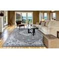 thumbnail image 4 of Madison Collection Royal Medallion Gray 2 ft. 7 in. x 4 ft. 1 in. Area Rug, 4 of 7