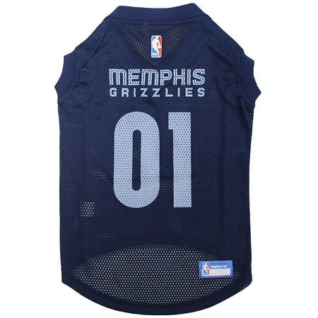 UPC: 0849790089365 | Pets First NBA Memphis Grizzlies Mesh Basketball Jersey for DOGS & CATS – Licensed  Comfy Mesh  21 Basketball Teams / 5 sizes