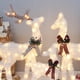 thumbnail image 5 of Decoraciones Navideñas Familia XWSHYW Renos Navideños Preliminares 3 Piezas con Luces Led Blancas Cálidas y Purpurina, 5 of 6