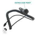 thumbnail image 3 of Power Type-C Quick Charger w Magnetic CD Slot Car Mount L2K for Motorola Moto Z Play Droid Z2 Force Droid X4 G7 Power Play G6 - Nokia 3.1, 7.1, 8, Plus - OnePlus 5T, 6, 6T, 7 Pro - Razer Phone, 3 of 11