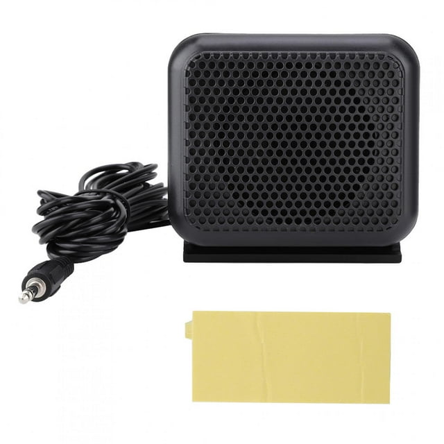 NSP-100 Mini altavoz externo micrófono de radio móvil para radios de coche Kenwood Yaesu ICOM Ham