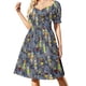 thumbnail image 2 of Vestido de verano de manga corta para ciclistas sobre asfalto, estilo coreano, para mujer, para embarazadas, para fiesta de graduación., 2 of 7