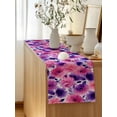thumbnail image 5 of Table Runner 36 Inches Long for Kitchen Dining, Watercolor Floral Dresser Scarf Farmhouse, Dining Table Decorations for Wedding/Parties, Spring Flowers Botanical Vintage 13 x 36 In, 5 of 8
